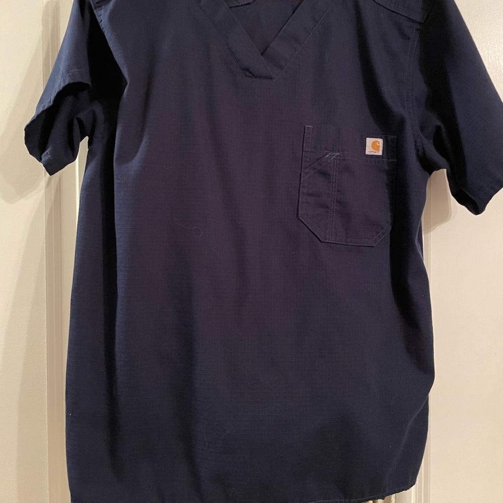 Mens navy carhartt scrubs set